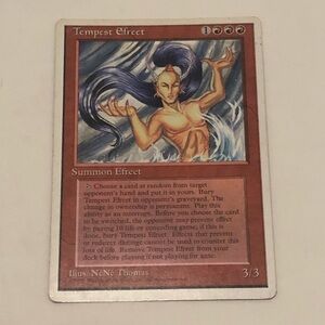 Magic: The Gathering Tempest Efreet Card